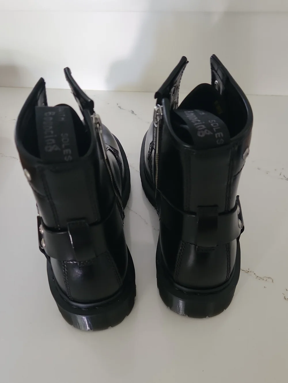 Dr. Martens 1460 Harness Leather Lace Up Boots